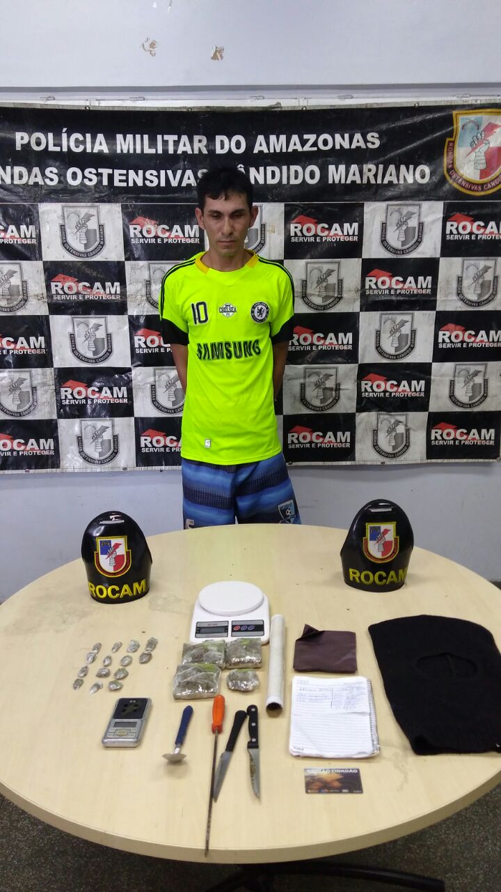 Suspeito de tráfico de drogas é preso após denúncia pelo WhatsApp em Manaus