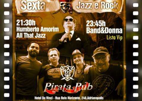 Uma noite de Rock, Blues e Jazz abre a programação no Pirata Pub nesta sexta-feira                                                                      