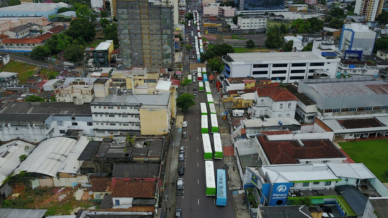 Greve Geral: 530 mil usuários do transporte coletivo foram prejudicados com paralisações em Manaus