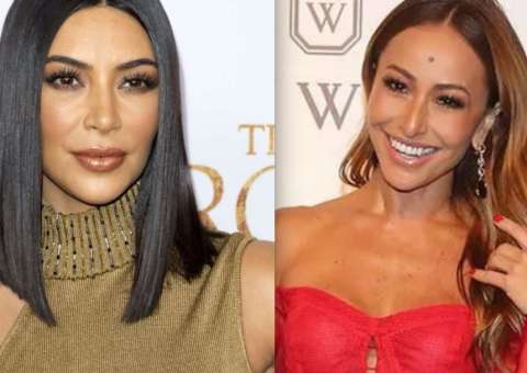   Sabrina Sato desembolsa fortuna para ter foto com Kim Kardashian; saiba quanto