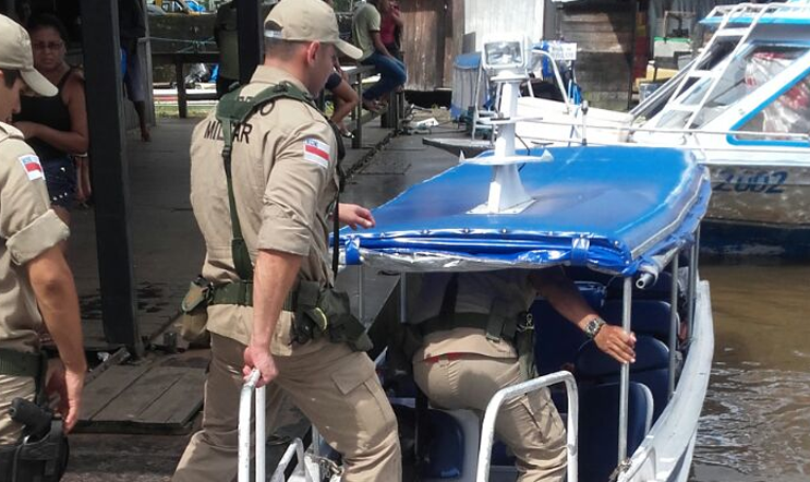 Bombeiros fazem buscas por idoso que desapareceu em mata no AM