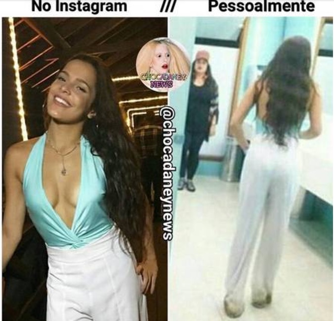 Ex-BBB Emilly é flagrada suja em festa e vira piada web