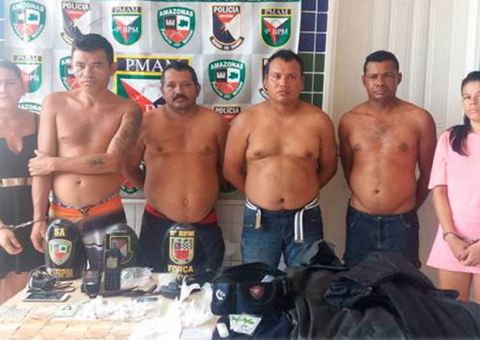Seis pessoas são presas acusadas de tráfico no Amazonas