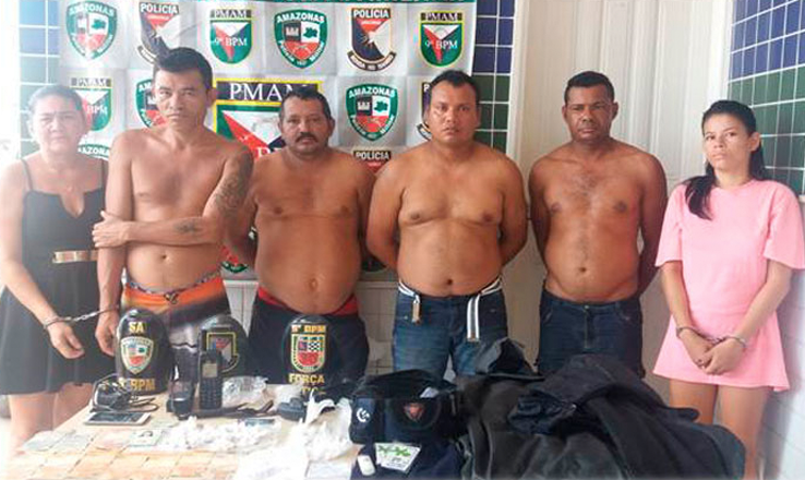 Seis pessoas são presas acusadas de tráfico no Amazonas