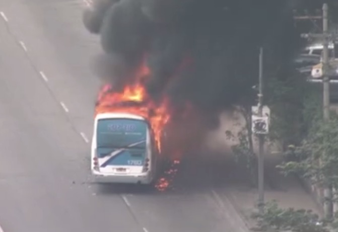 Guerra entre facções tem 45 presos no Rio; dez veículos foram incendiados