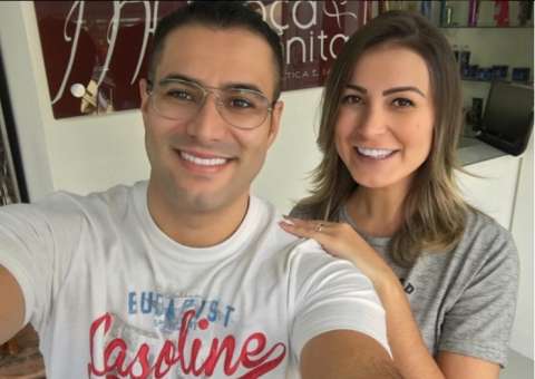 Marido de Andressa Urach fez post enigmático um dia antes de anunciar separação