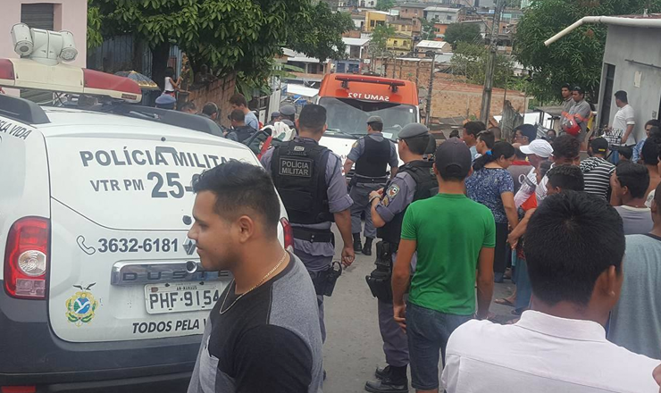 Acusado de roubo é baleado após troca de tiros com PM durante perseguição em Manaus