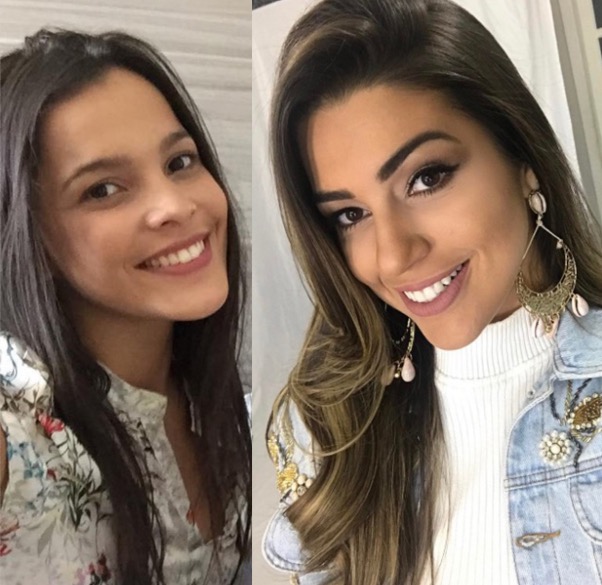 Ex-BBBs Vivian e Emilly podem trabalhar juntas em produção da Globo
