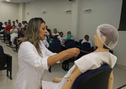 Profissionais da saúde participam de cursos de capacitação no Amazonas  