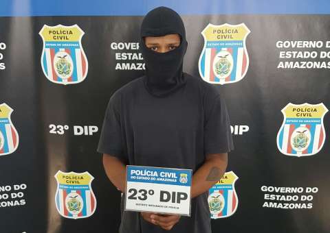 Jovem é preso acusado de tentar estuprar suas vizinhas em Manaus