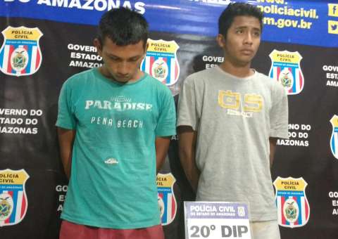 Em Manaus, dupla suspeita de estuprar mulher em ramal é presa