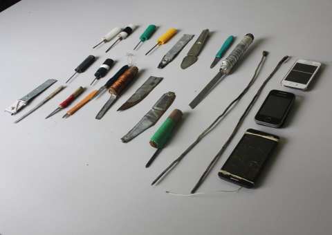 Seap encontra estoques e celulares em nova revista no Ipat