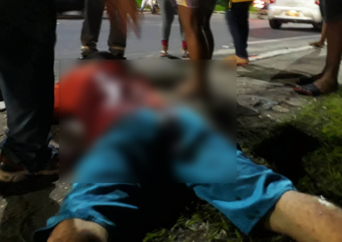 Homem é esfaqueado após reagir a assalto em ônibus de Manaus