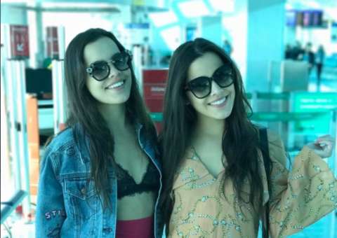 Ex-BBBs Emilly e Mayla aparecem com looks de gosto duvidoso e fãs não perdoam