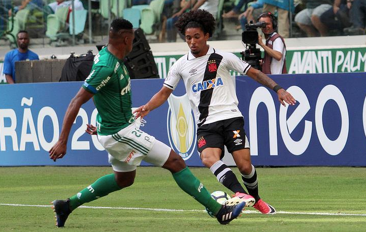 Vasco é goleado pelo Palmeiras no retorno à Série A