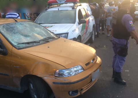 Grávida e bebê de 1 ano ficam feridas durante perseguição policial em Manaus; Suspeitos foram presos