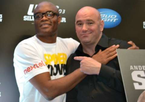 Dana White se irrita com Anderson Silva e dispara: 'Sujo'
