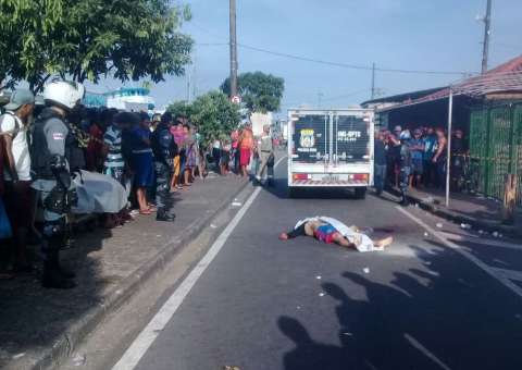 Após assalto, homem é morto com 6 tiros por justiceiro em Manaus