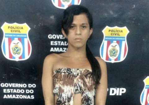 Travesti suspeita de participar de assalto a turista é presa em Manaus