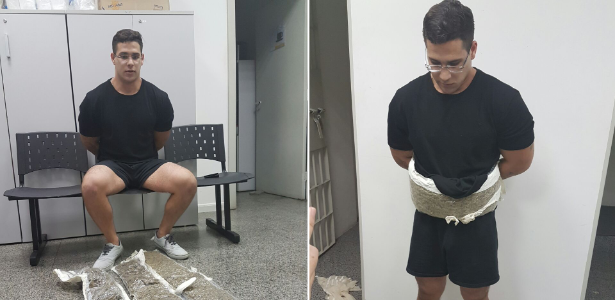 Amazonense é detido com 3,5 kg de drogas preso ao corpo no aeroporto de Brasília
