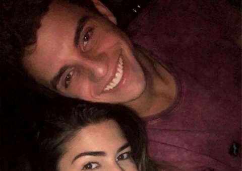 Ex-BBB Vivian é recebida por Manoel em SP e casal mostra que distância não é problema