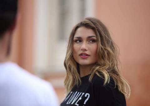 Sasha surge linda em ensaio na Bahia