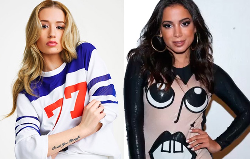 Música de Anitta e Iggy Azalea vaza e fãs vão à loucura
