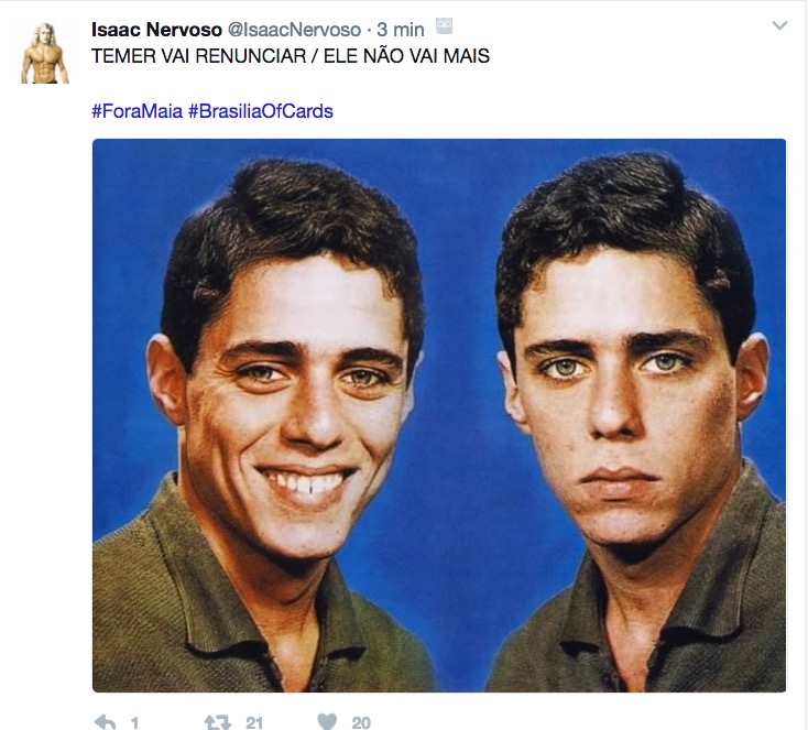 Temer não renuncia e vira alvo de internautas. Veja memes