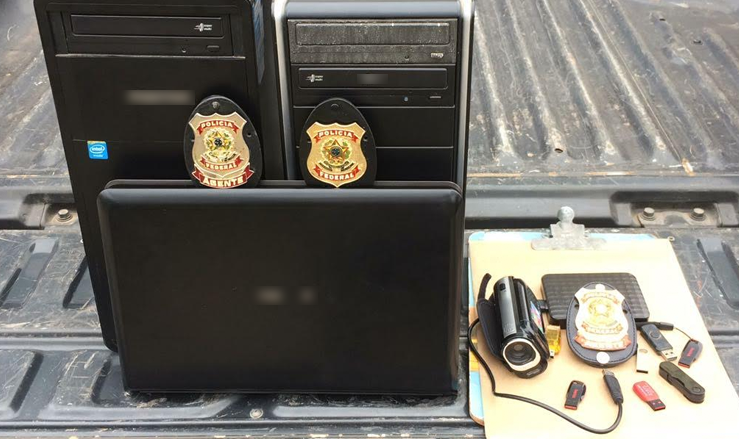 No Amazonas, PF prende 5 pessoas em flagrante por pornografia infantil na internet