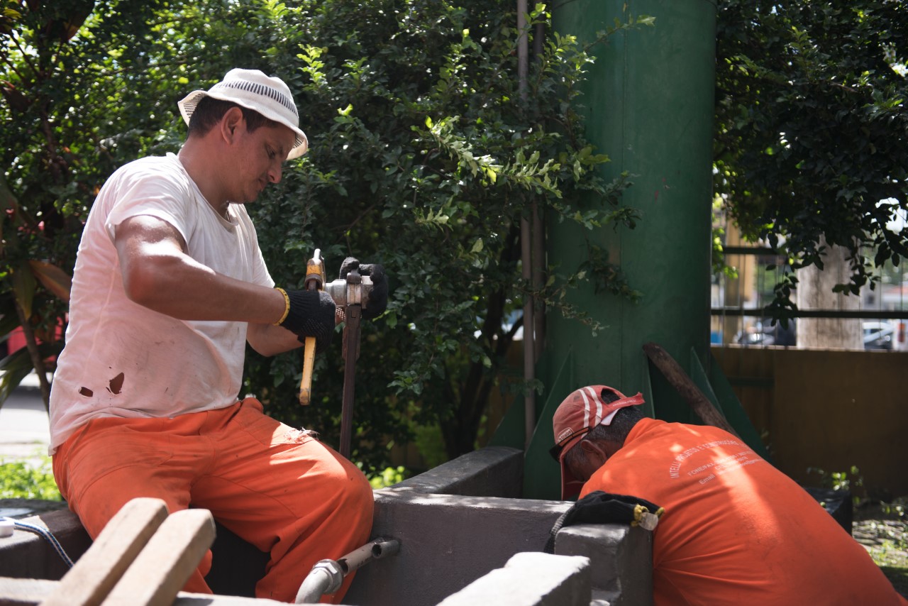 Em Manaus, inicia reforma no prédio que vai abrigar venezuelanos 