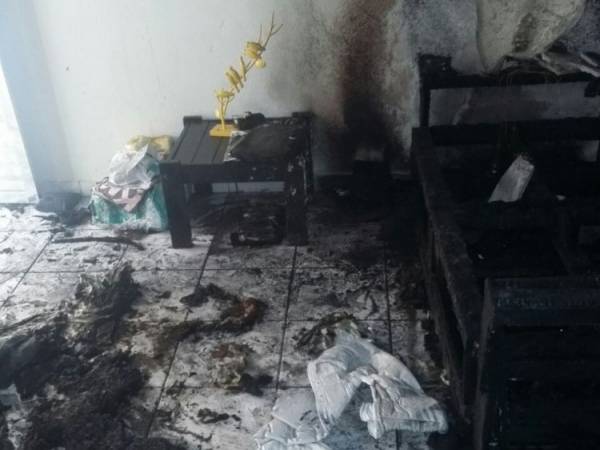 Explosão de celular causa incêndio e deixa três feridos