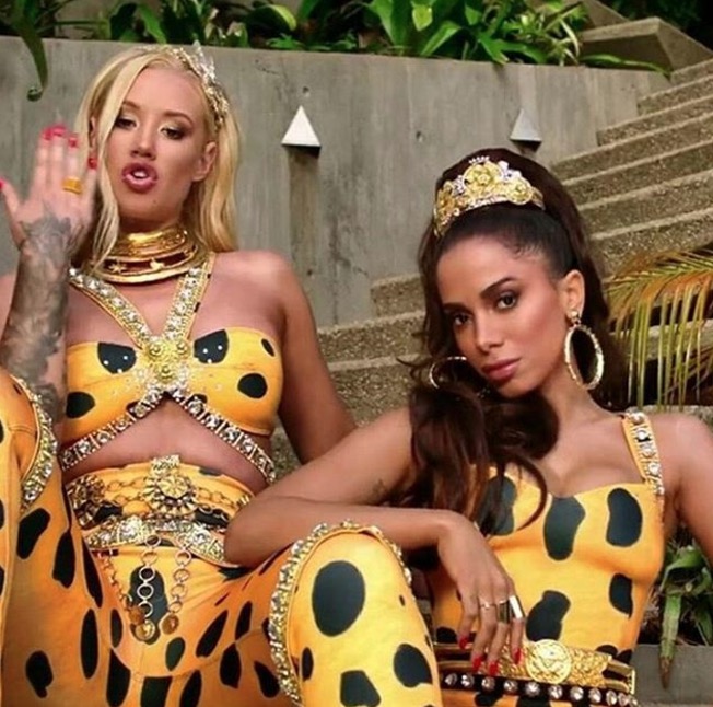 Vaza primeira versão de clipe de Anitta e Iggy Azalea 