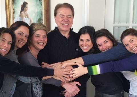 Silvio Santos presenteia filhas com casas nos Estados Unidos