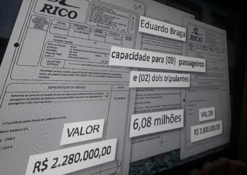 JBS exibe prova de suposta propina a Eduardo Braga