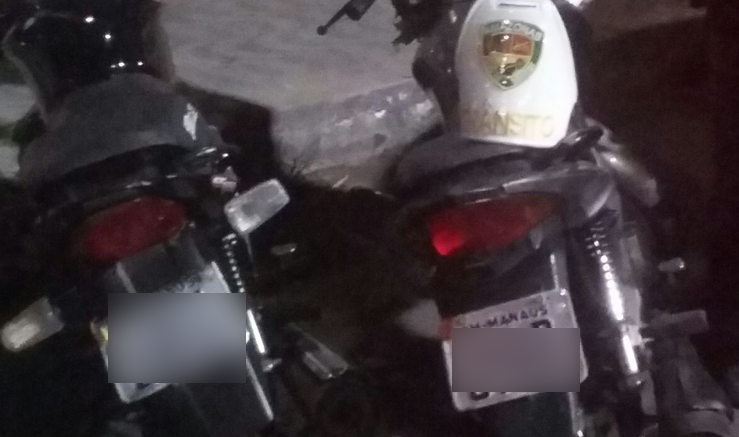 Homens são presos em flagrante com motos roubadas em Manaus