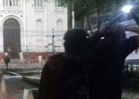 Menor é flagrado com artefato explosivo em igreja no Centro de Manaus