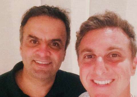 Luciano Huck se pronuncia pela 1ª vez após ser detonado por amizade com Aécio Neves