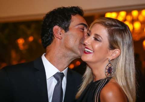 Ticiane Pinheiro e Cesar Tralli aparecem pela 1ª vez juntos após reconciliação