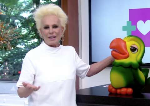 Ana Maria Braga aparece com cabelo rebelde e é comparada a Supla