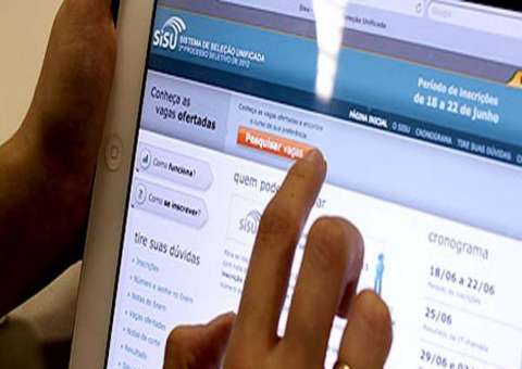 Sisu terá 51,9 mil vagas no próximo semestre; inscrições começam na segunda