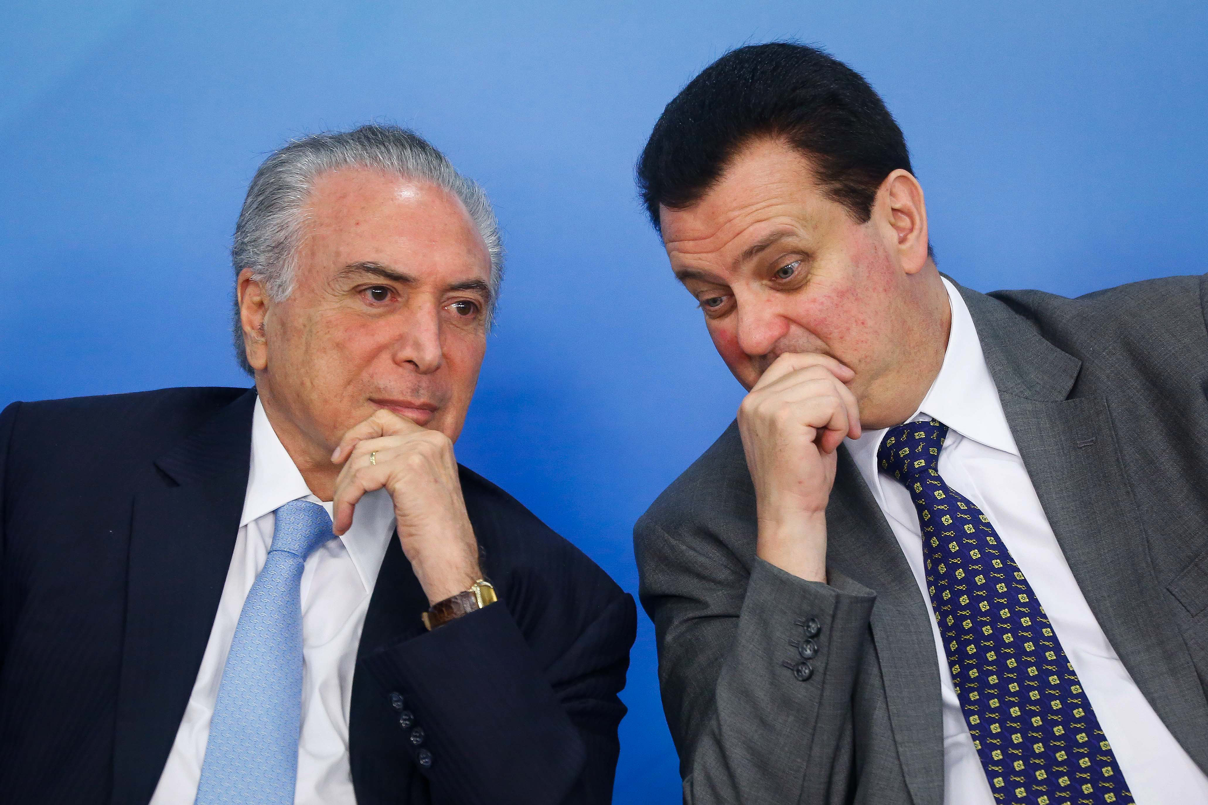 Seis ministros do governo Temer são citados em delação da JBS