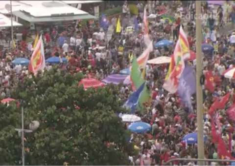 No Rio, manifestantes protestam contra Temer e por eleições diretas 