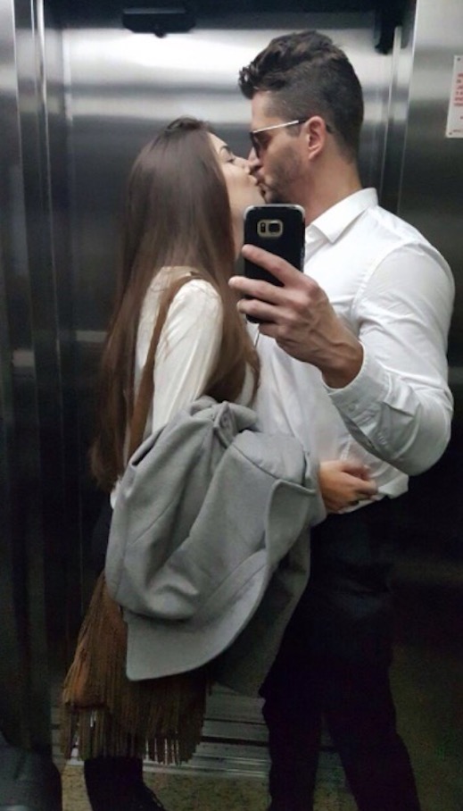 Ex-BBB Marcos faz a fila andar com foto beijando nova namorada