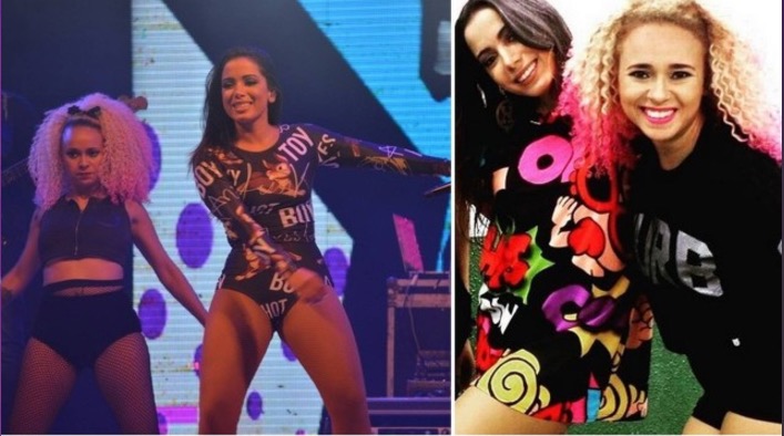 Ex-bailarina de Anitta processa cantora após demissão