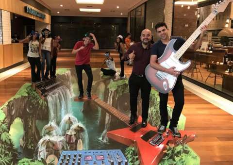 Exposição em 3D é atração incrível em shopping de Manaus