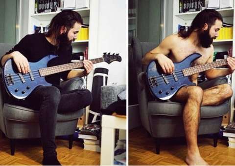 Natural: Fotógrafa registra o cotidiano das pessoas se pudéssemos viver pelados