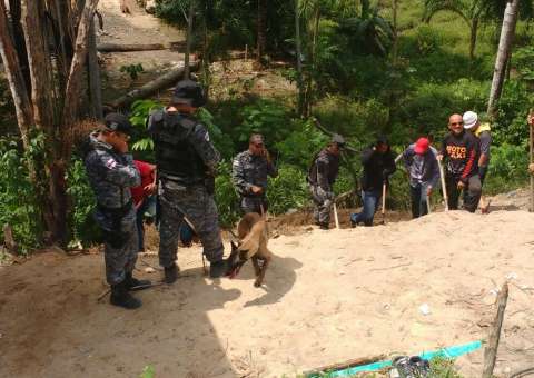 Polícia encontra objetos que podem ser de PM desaparecido