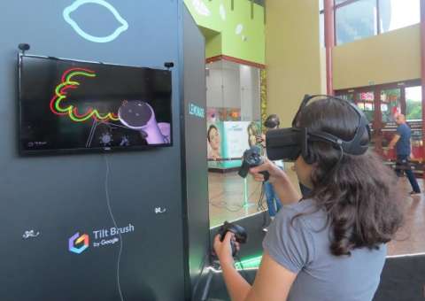 Evento de realidade virtual gratuito se despede de Manaus neste domingo