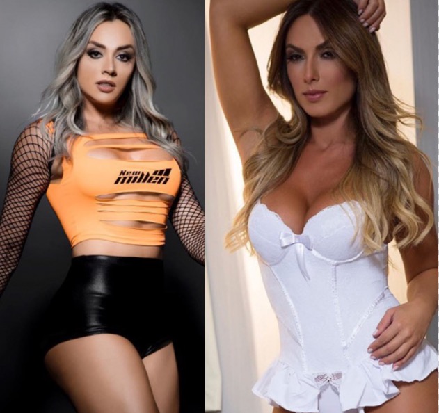 Rivais, Nicole Bahls barra Juju Salimeni em lista de casamento