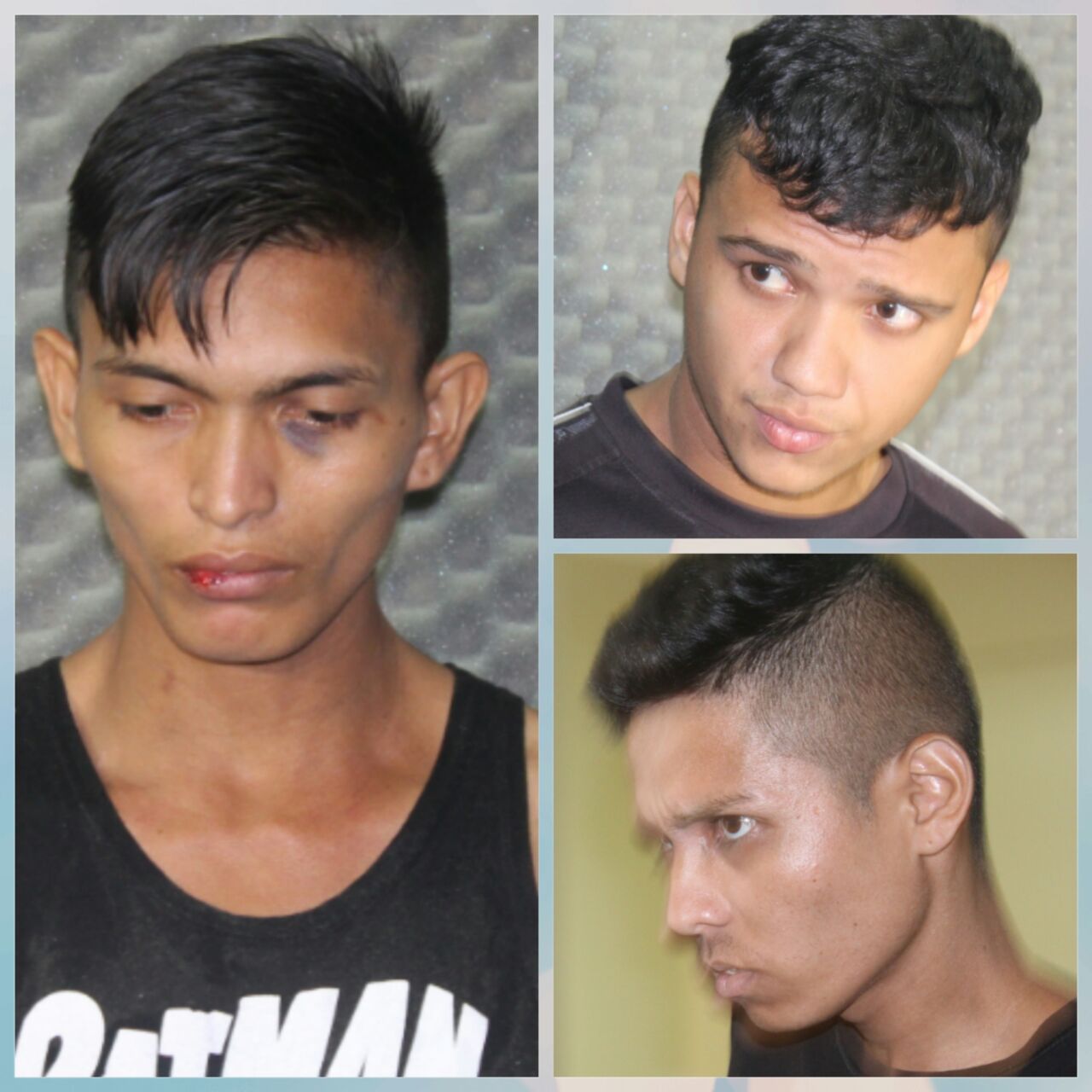Preso trio suspeito de roubar e estuprar adolescente em Manaus